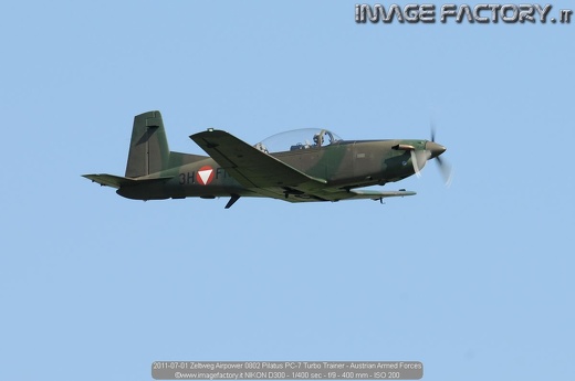2011-07-01 Zeltweg Airpower 0802 Pilatus PC-7 Turbo Trainer - Austrian Armed Forces